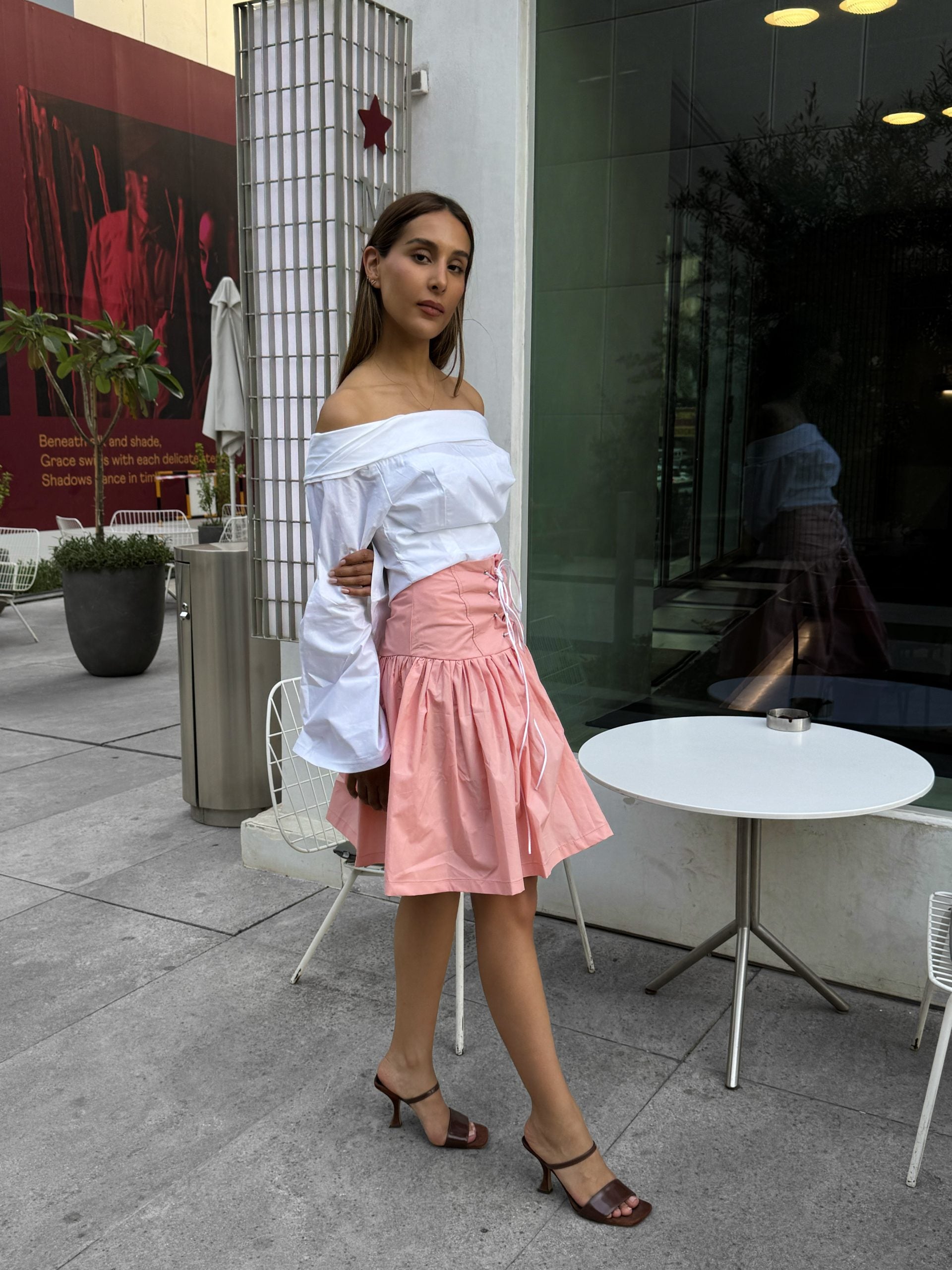 Pink Skirt and Top