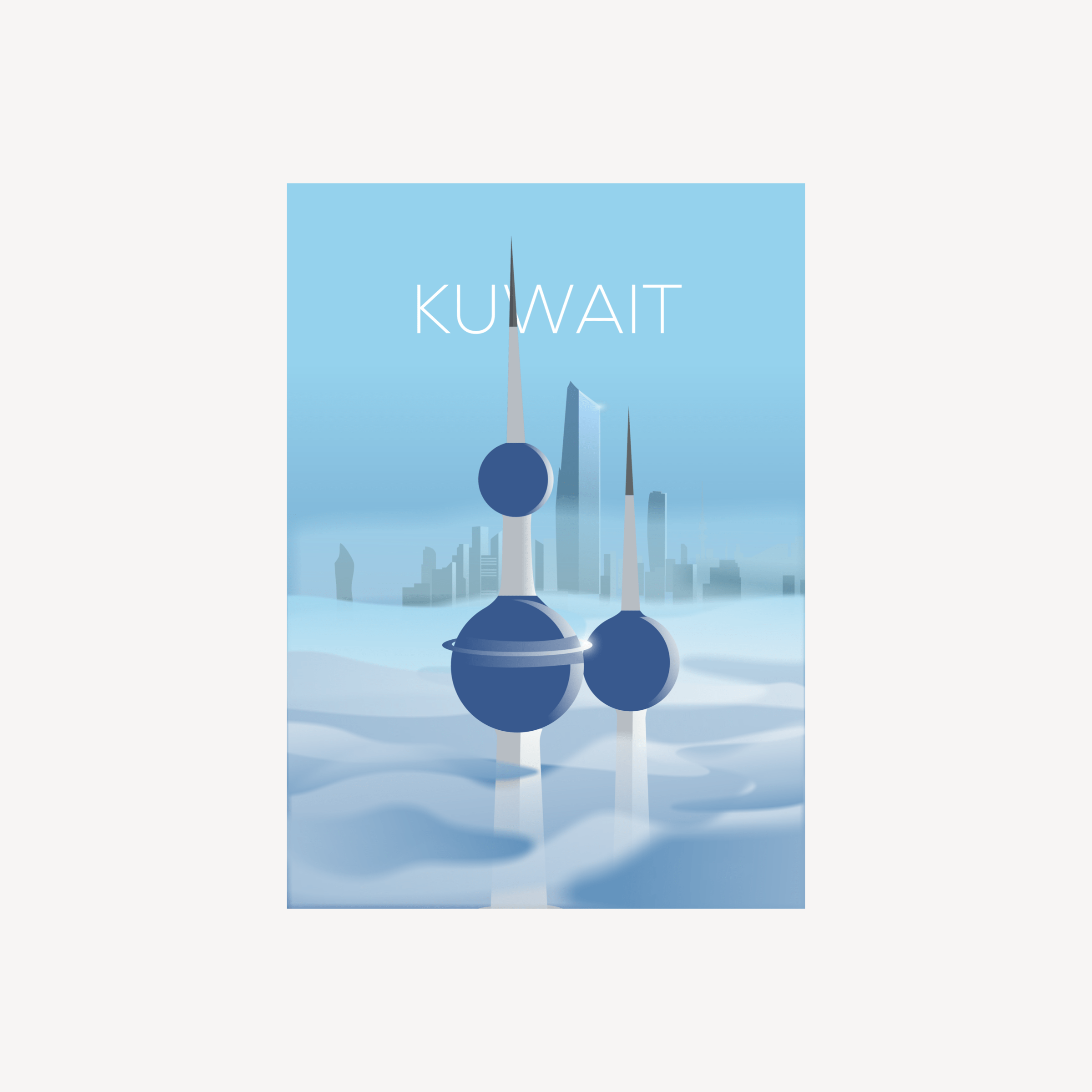KUWAIT - STICKER 2