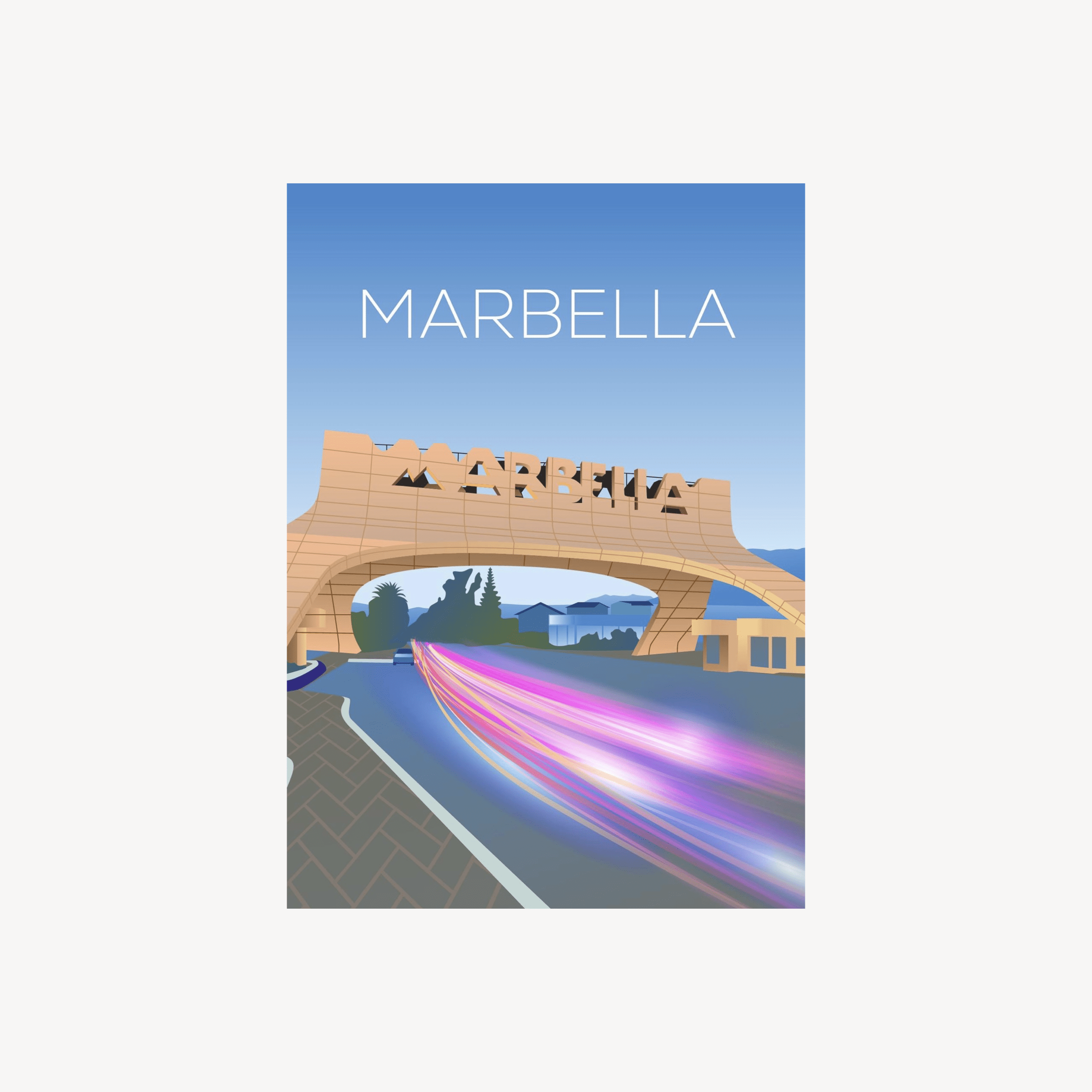 Marbella - Sticker