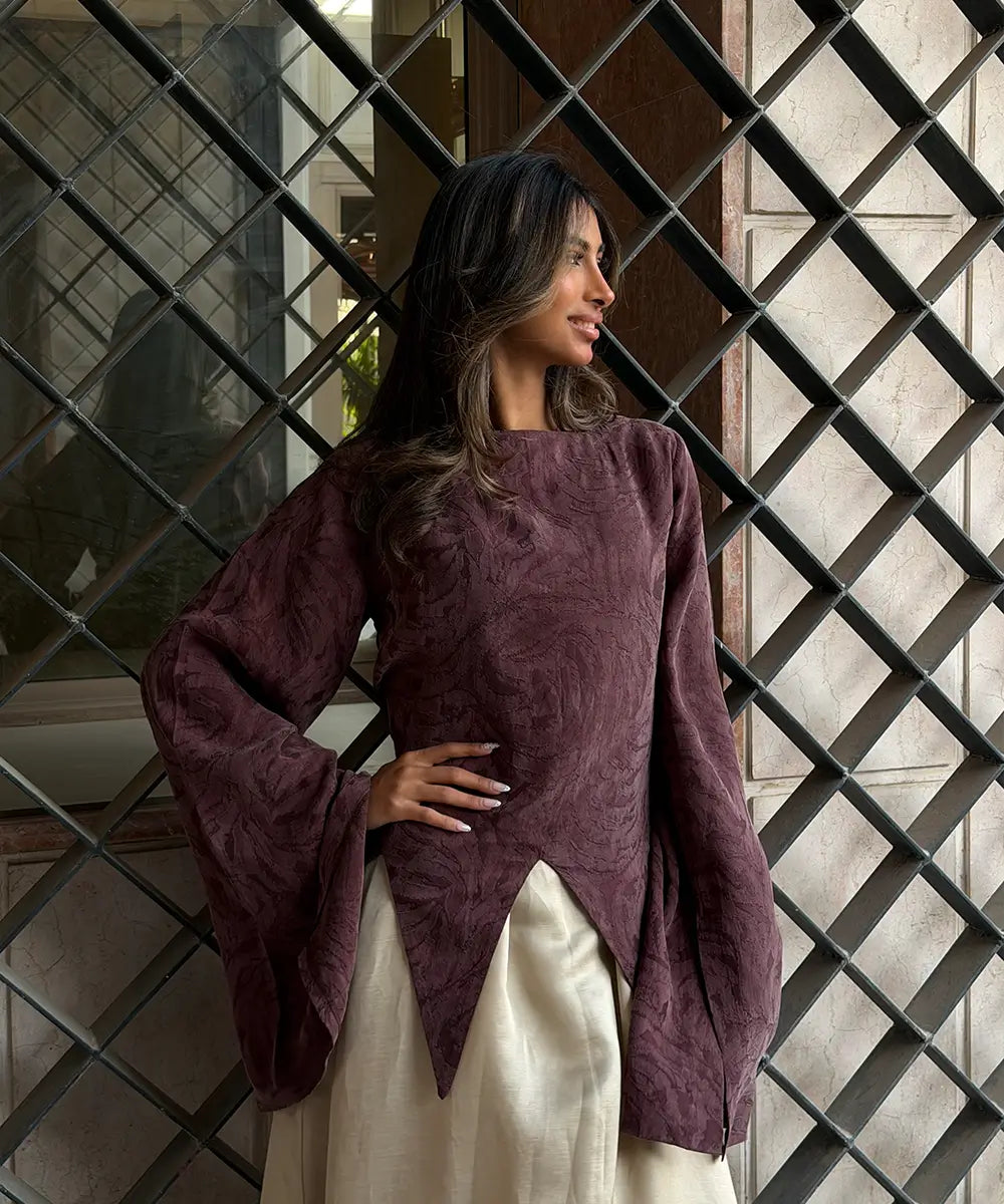 Jacquard Tie-Back Dara