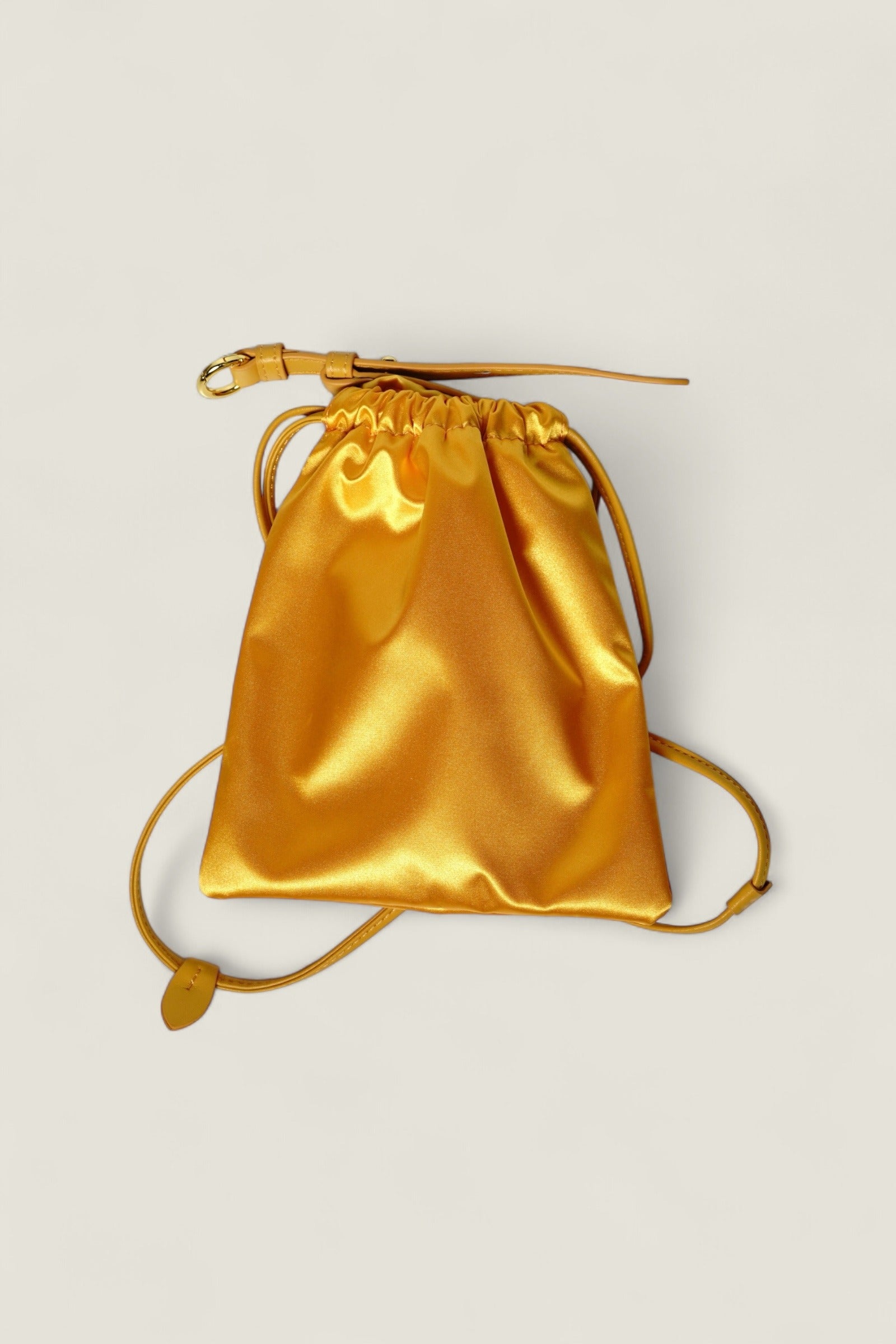 Yellow Leather Dust Bag