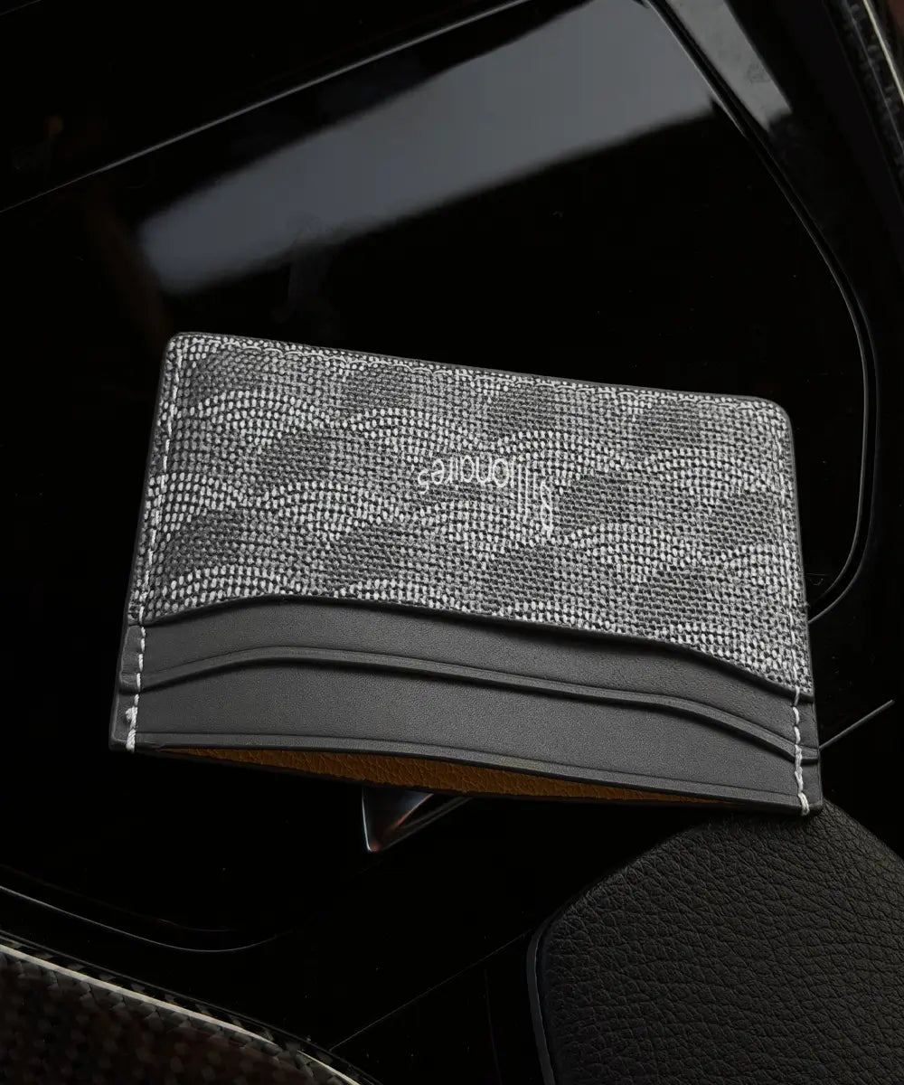 Gray Card Holder
